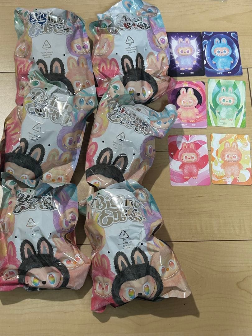 ラブブ エナジー 6つセット コンプリート コンプ labubu energy