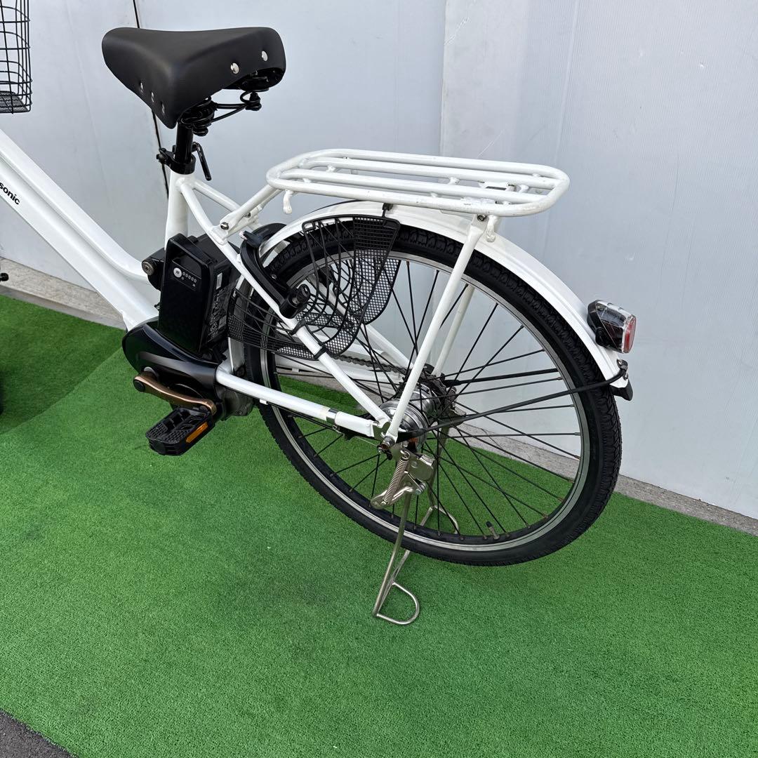Panasonicパナソニック電動アシスト自転車26インチ 12Ah ホワイト