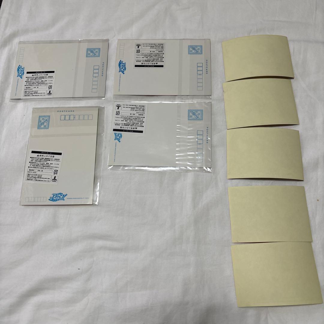 アイカツ　ポストカード４枚・ステッカー５枚