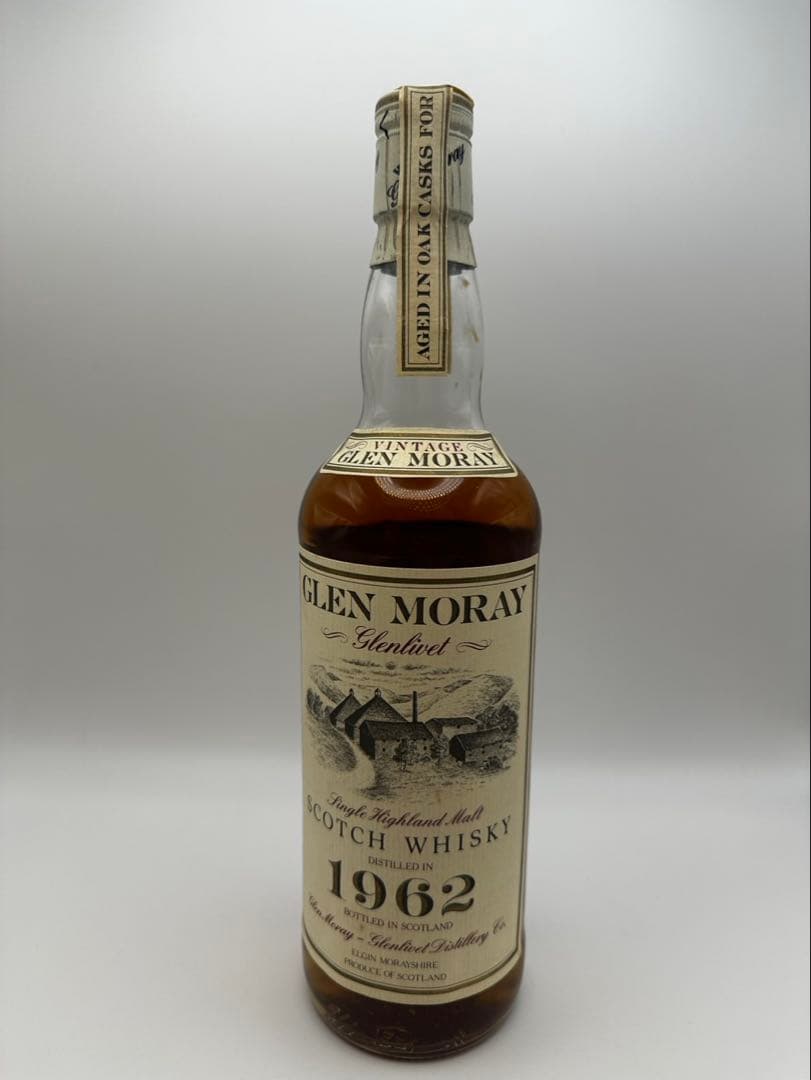 希少!グレン・マレイGLEN MORAY 1962 スコッチウイスキー 木箱入り