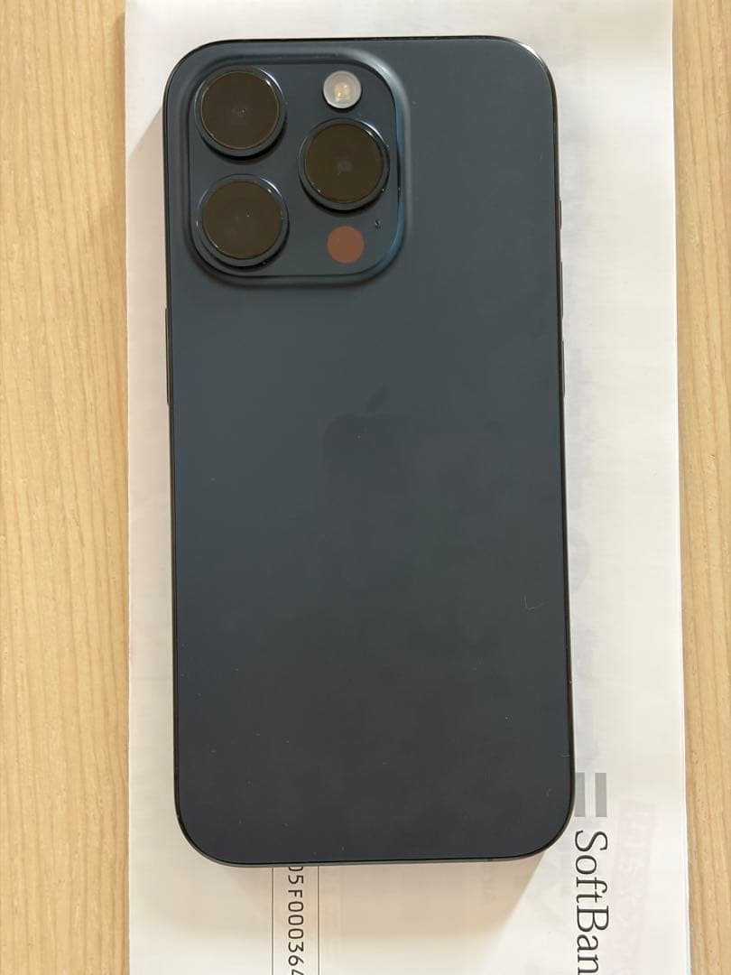Apple iPhone 15 Pro ブルーチタニウム256GB SIMフリー