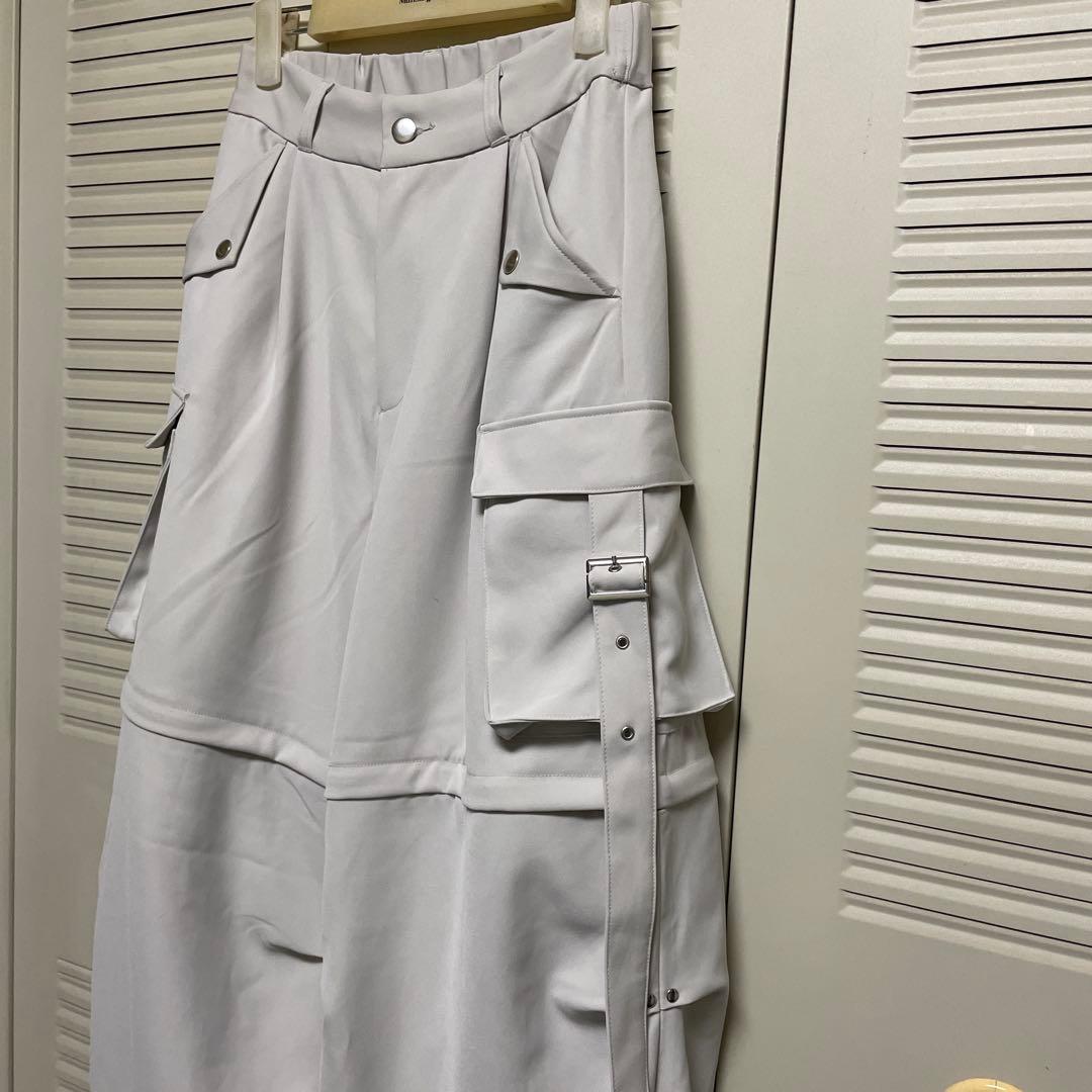 【HARE】新品未使用✴︎ マルチWAYワイドカーゴパンツ