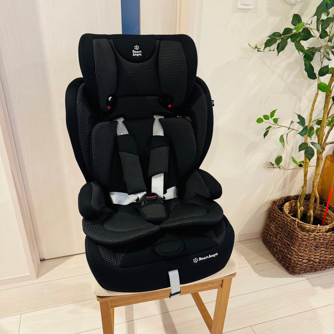 スマートエンジェル⭐️ジュニアシート イージスジュニア ブラック 西松屋限定モデル
