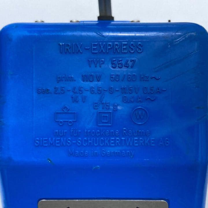 鉄道模型　変圧器　TRIX-EXPRESS　ヴィンテージ　ドイツ　コントローラー