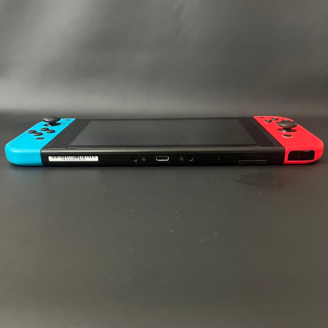 【美品/未対策機/初期型/箱付き】Nintendo Switch 本体 青/赤