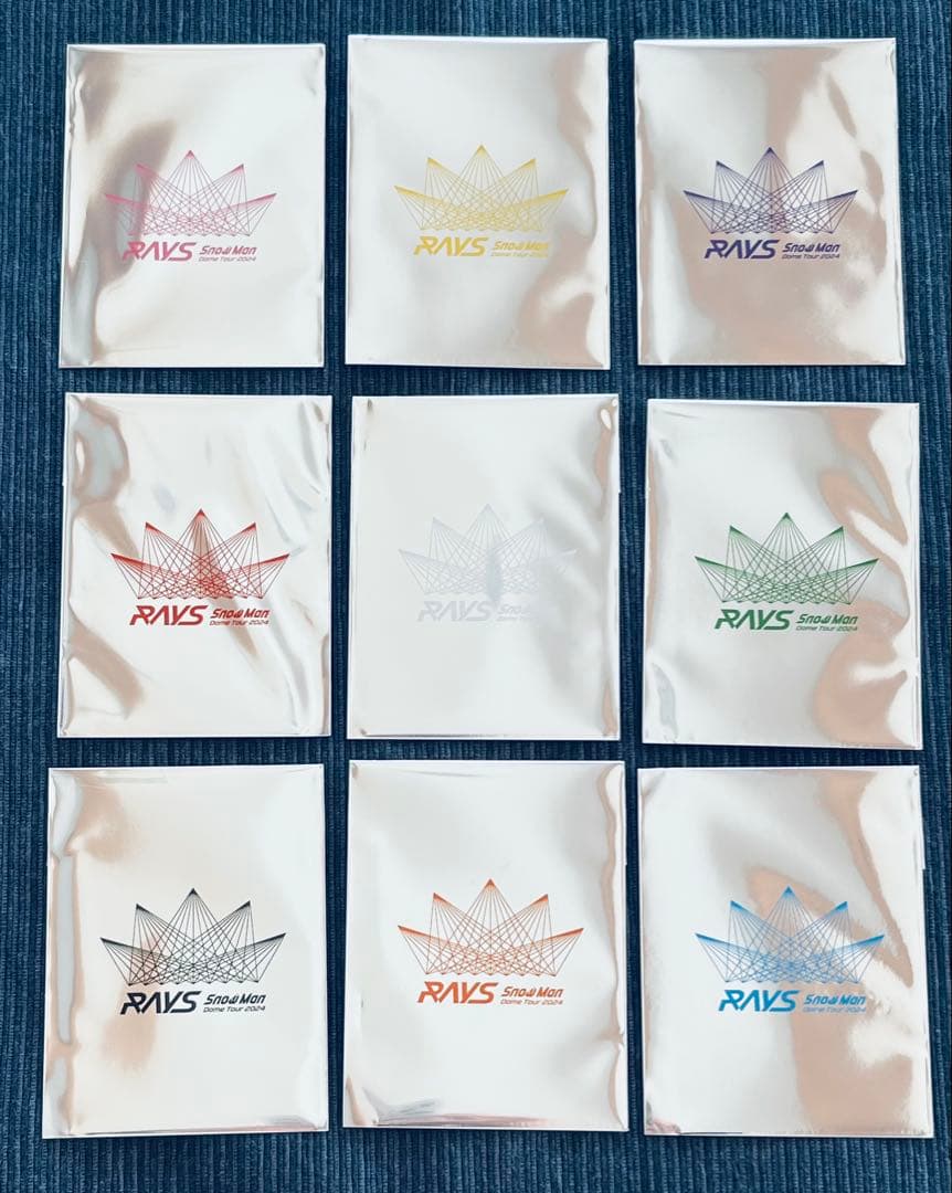【新品】RAYSレイズManスノーマン チケット風カード9枚セット