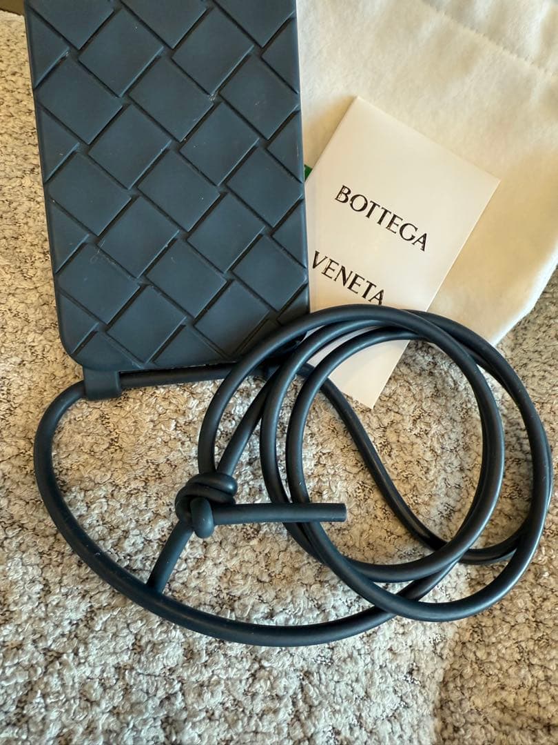 極美品♡BOTTEGA VENETA iPhoneケース ダークグレー