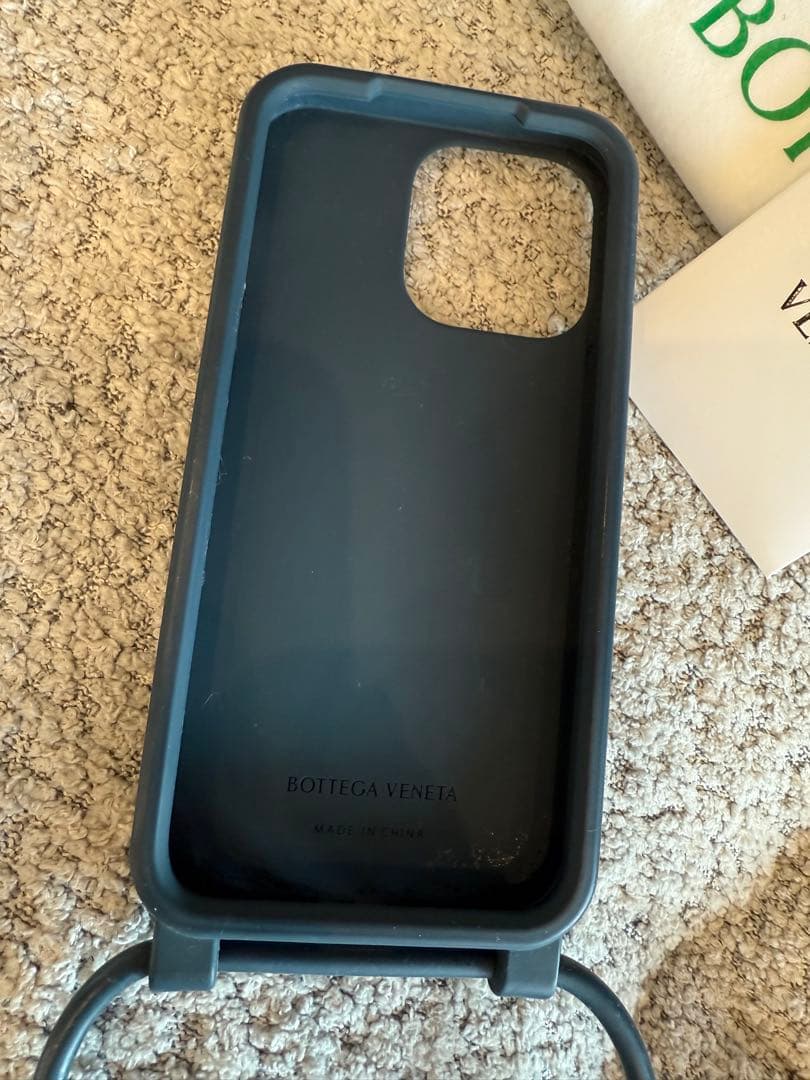 極美品♡BOTTEGA VENETA iPhoneケース ダークグレー