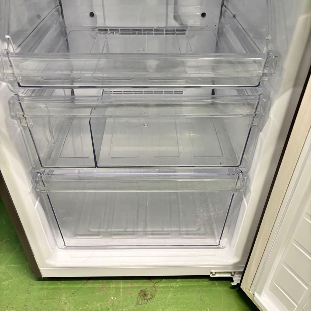 512 SHARP 1〜3人暮らし用　中型冷蔵庫 200L強 小型 ブラウン