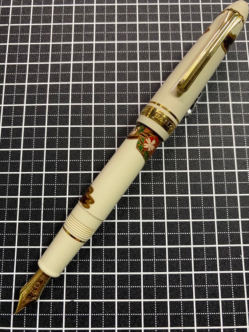 SAILOR PROFIT 蒔絵シリーズ　源氏物語　万年筆　字幅M