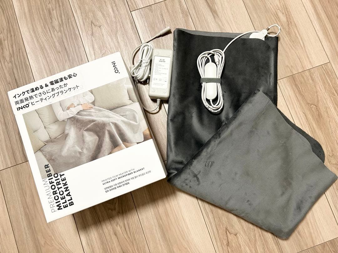 INKO ヒーティングブランケット　新品未使用