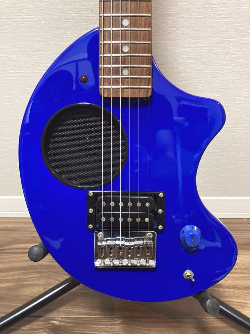 美品 FERNANDES ZO-3 青 ブルー USBアダプター付き 弦新品