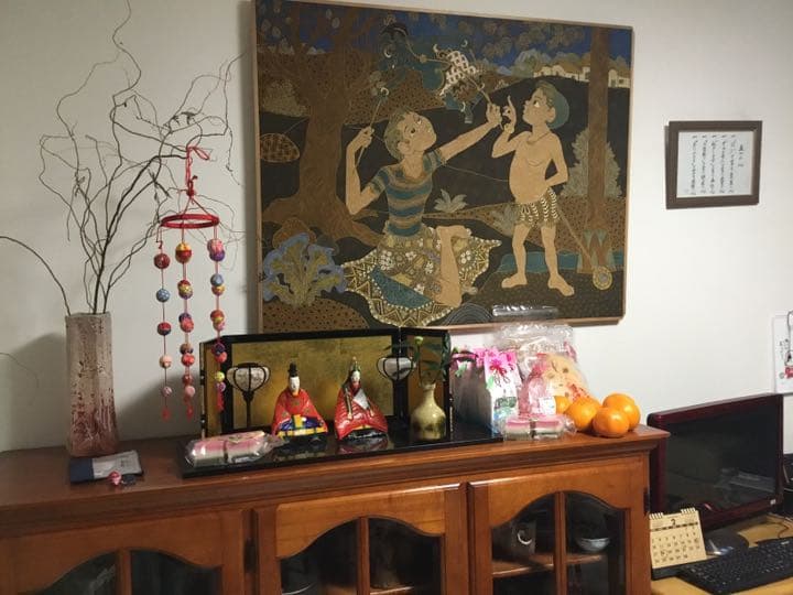 バティック絵画