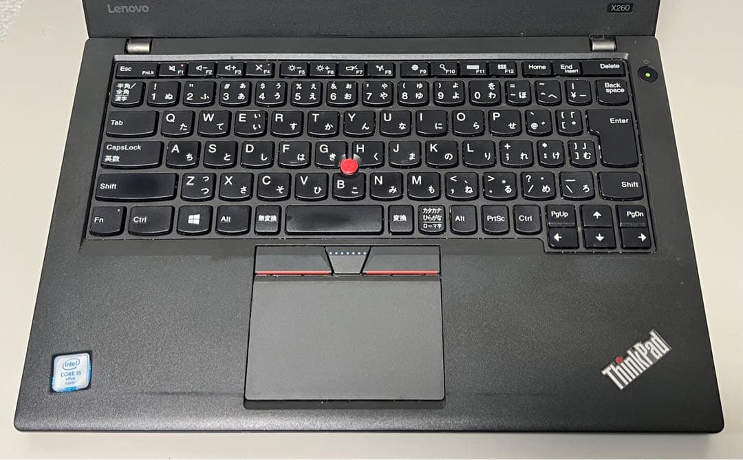 ノートPC　Lenovo　X260　i5 6300U SSD120GB
