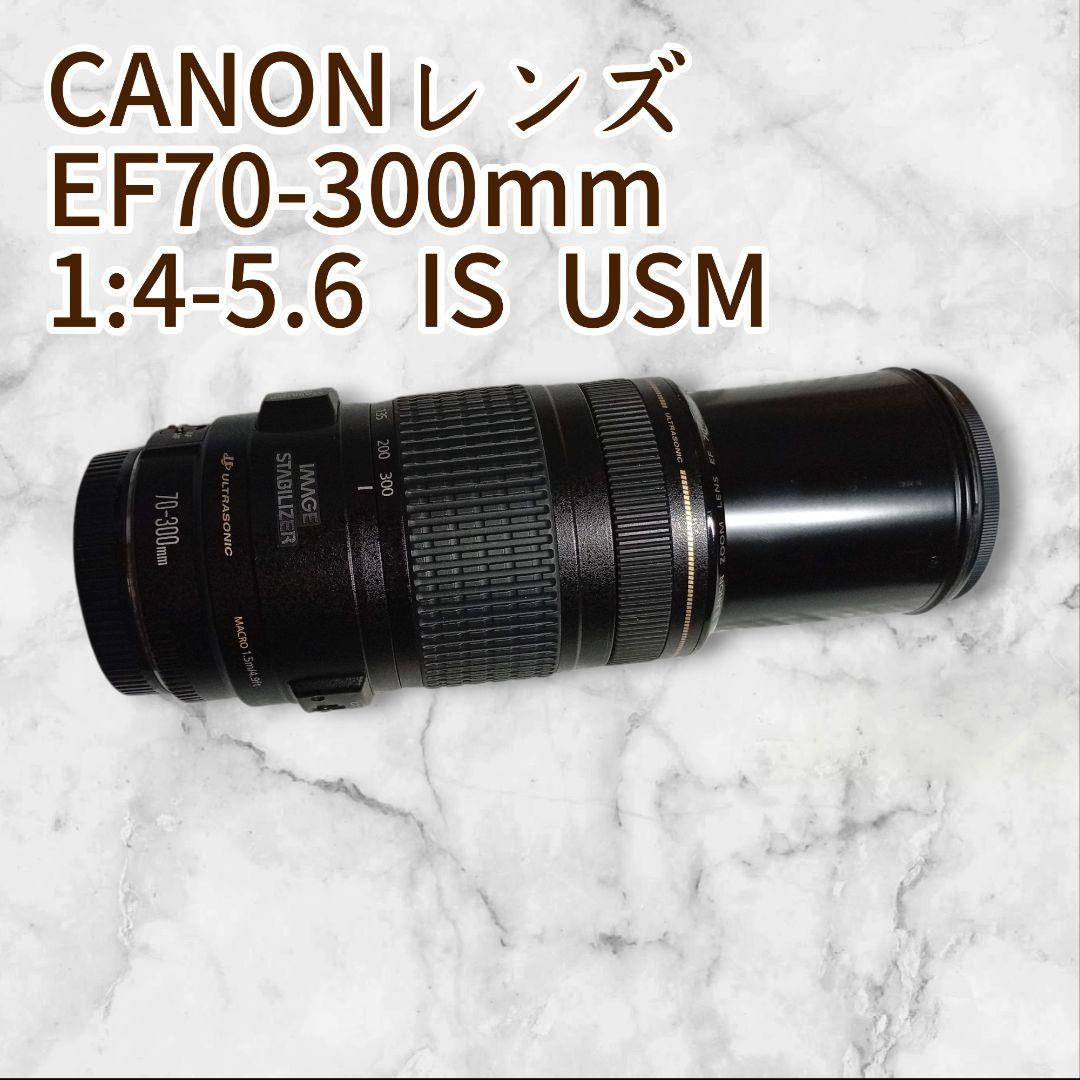 CANON EF70-300m 1:4-5.6 IS USM ズームレンズ