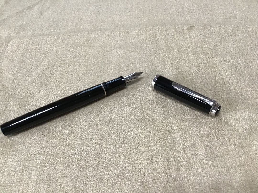 超美品ペリカン万年筆P205BK＋本革ケース新品コンバーター＋カートリッジインク