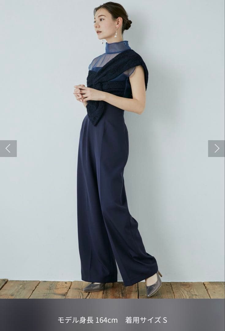 【最終値下げ】ラグナムーン エンブロイダリーツイストパンツドレス S