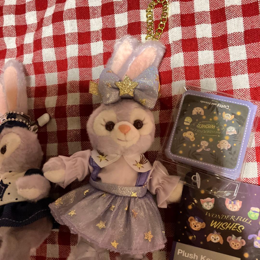 ダッフィーぬいぐるみ　大きめ　ステラルーぬいぐるみ　オマケ付き