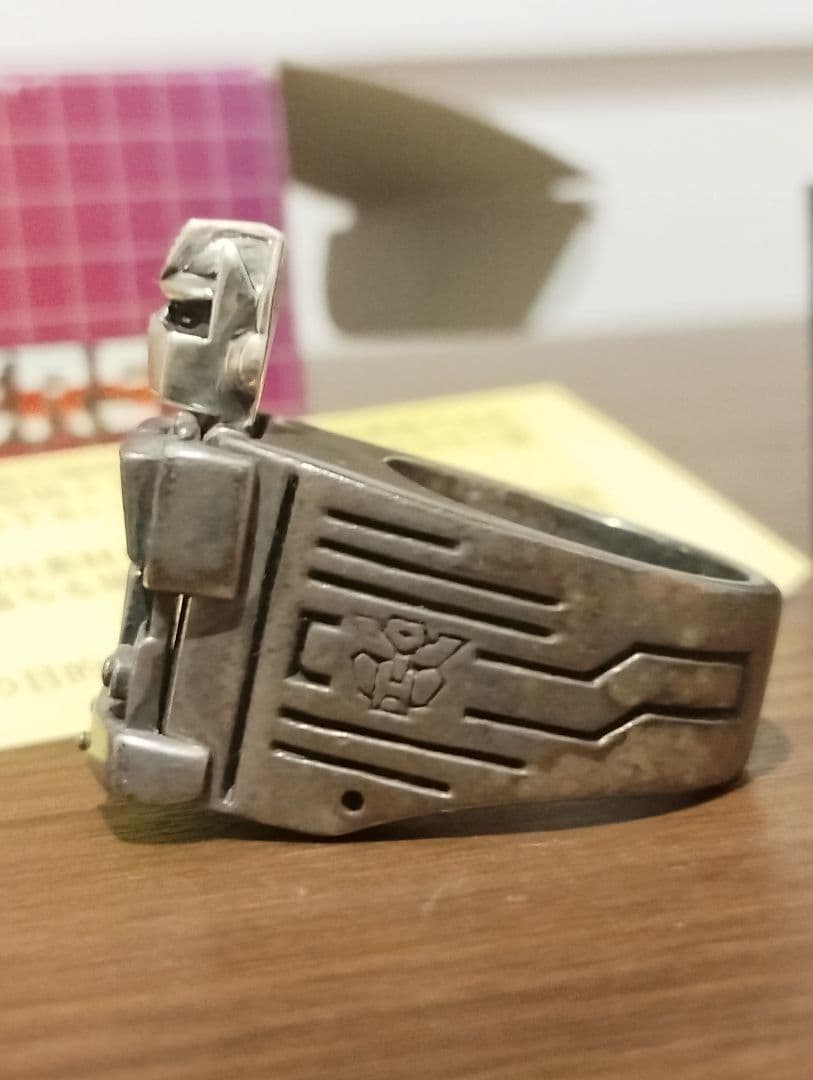 トランスフォームリング ボットコンジャパン2002　コンボイリング　オプティマス