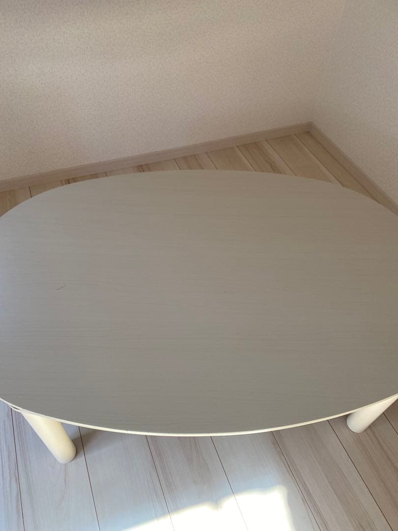 楕円形リビングこたつ　ニトリ