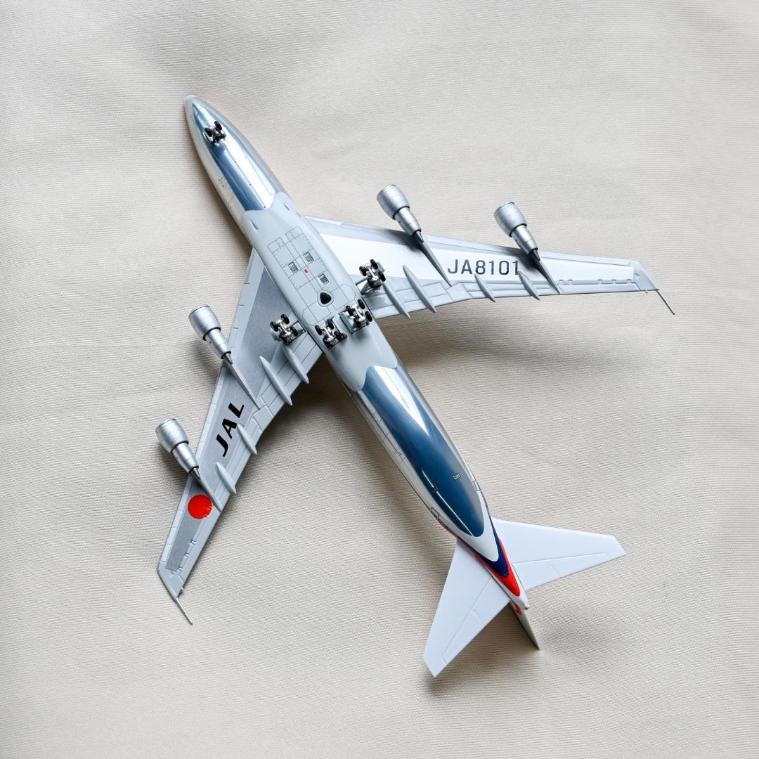 JAL 日本航空 B747-100 旧鶴丸 JA8101 HX 1/400