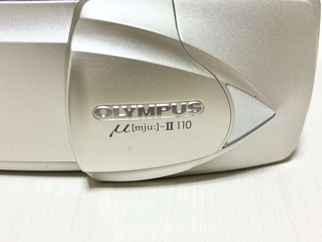 良品OLYMPUS μ-Ⅱ 110 コンパクトフィルムカメラ　ケース付き
