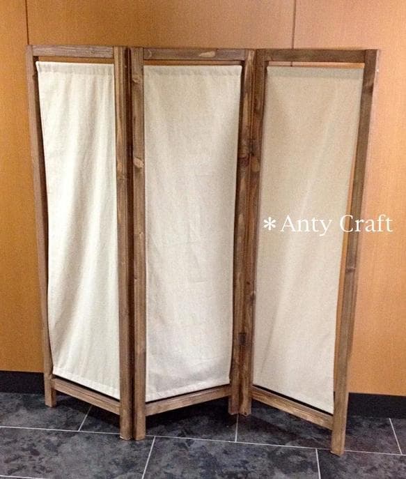 ねこ様オーダー品　木製パーティション　幅45cm 完成品