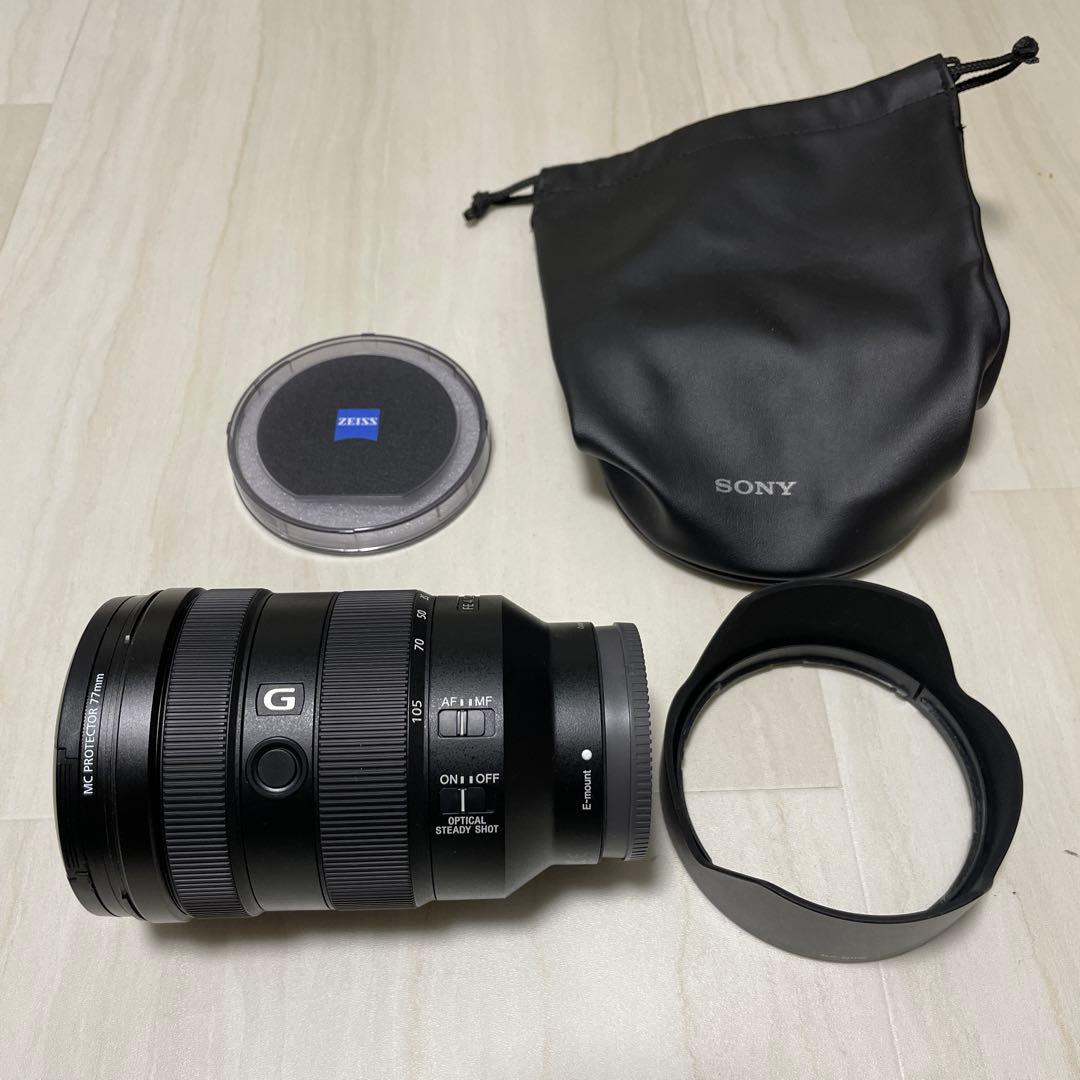 Sony FE 24-105mm F4 G OSS ZEISSプロテクター付き