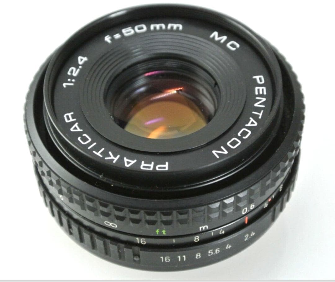 Pentacon Prakticar MC 50mm F/2.4レンズ PB
