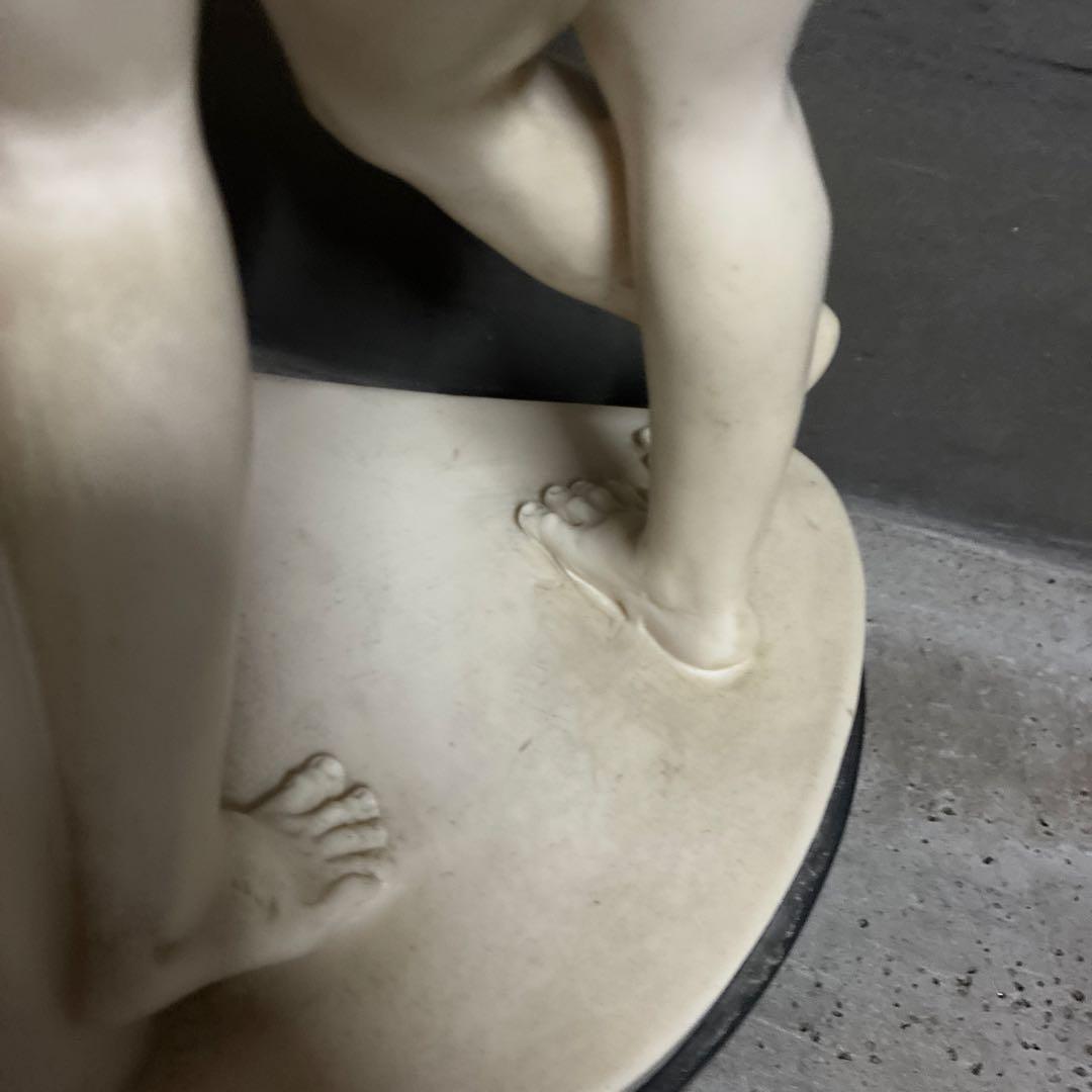 A SANTINI ギリシャ神話 三美神像 裸婦像 西洋彫刻 ITALY