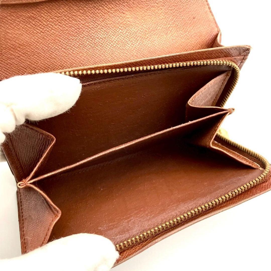 ルイヴィトン ポルトモネ ビエ トレゾール モノグラム 二つ折り財布 80109