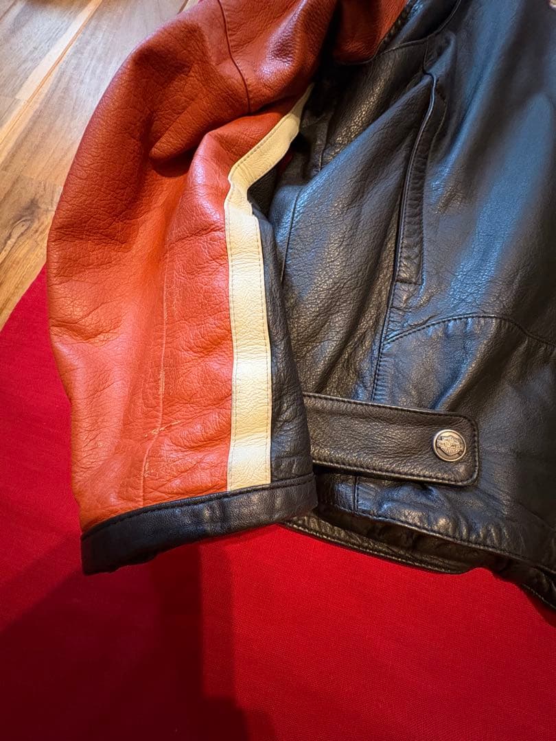 HARLEY DAVIDSON　ライダースジャケット　ライナー付　XL