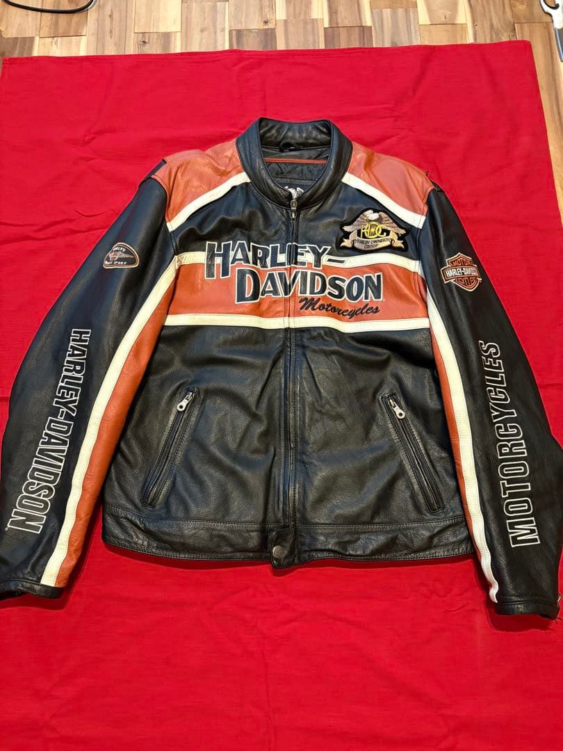 HARLEY DAVIDSON　ライダースジャケット　ライナー付　XL