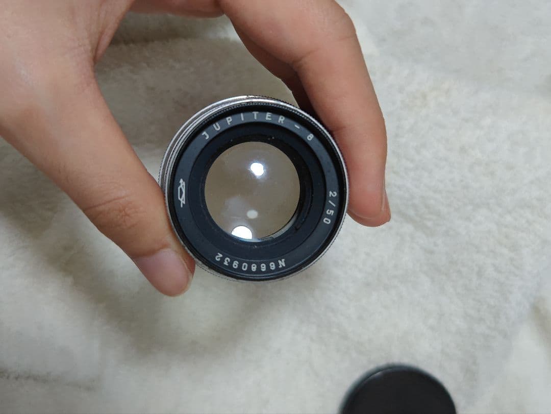 【良品】Jupiter-8　50mm F2 ロシア オールドレンズ 銀