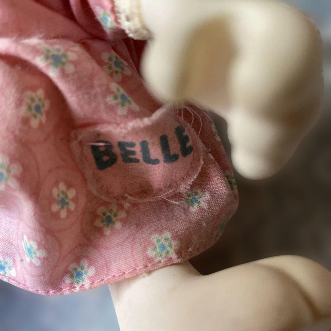 1958's スヌーピー ベル　ドール ピンクの花柄ドレス