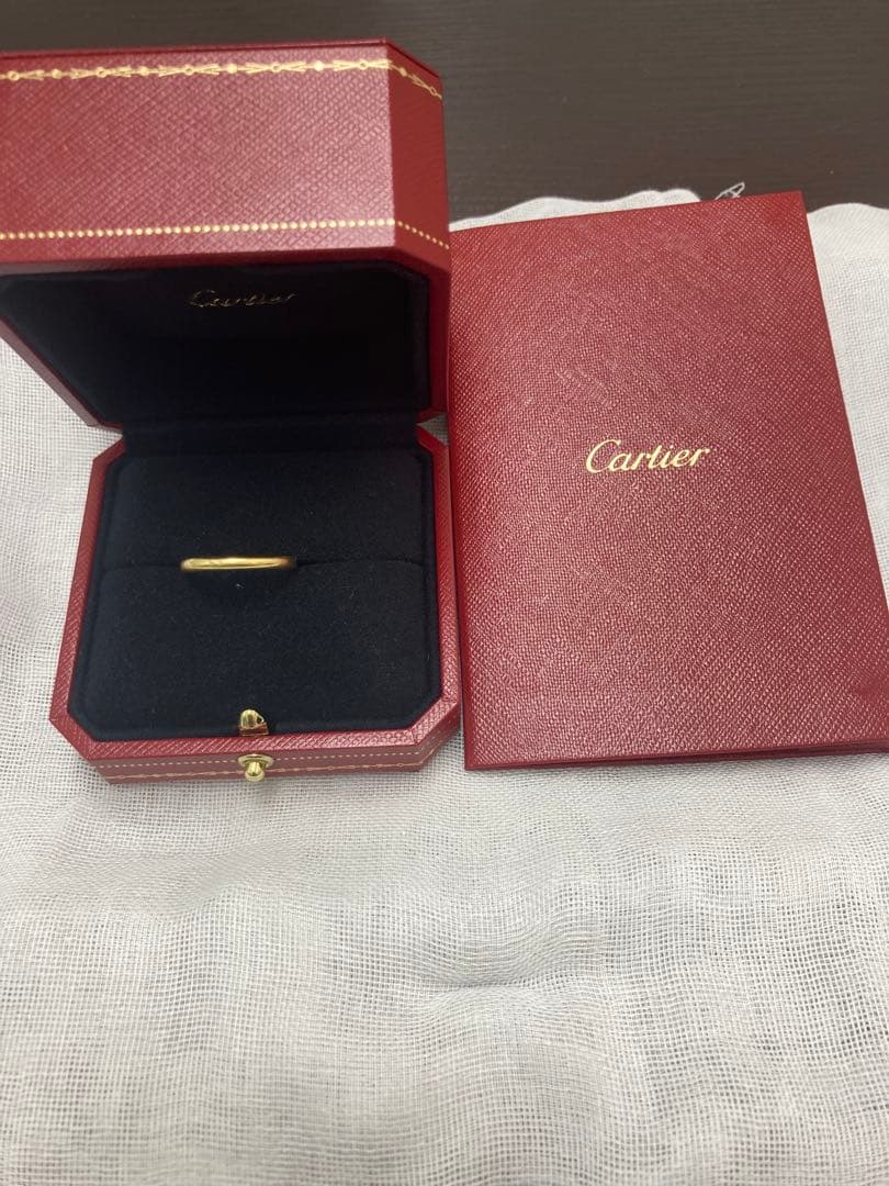 定価123,000円　カルティエ　K18リング　2.5g