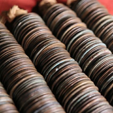 M35 古銭 寛永通宝 約500枚 縄差し まとめ売り 寛永通寳 日本古銭