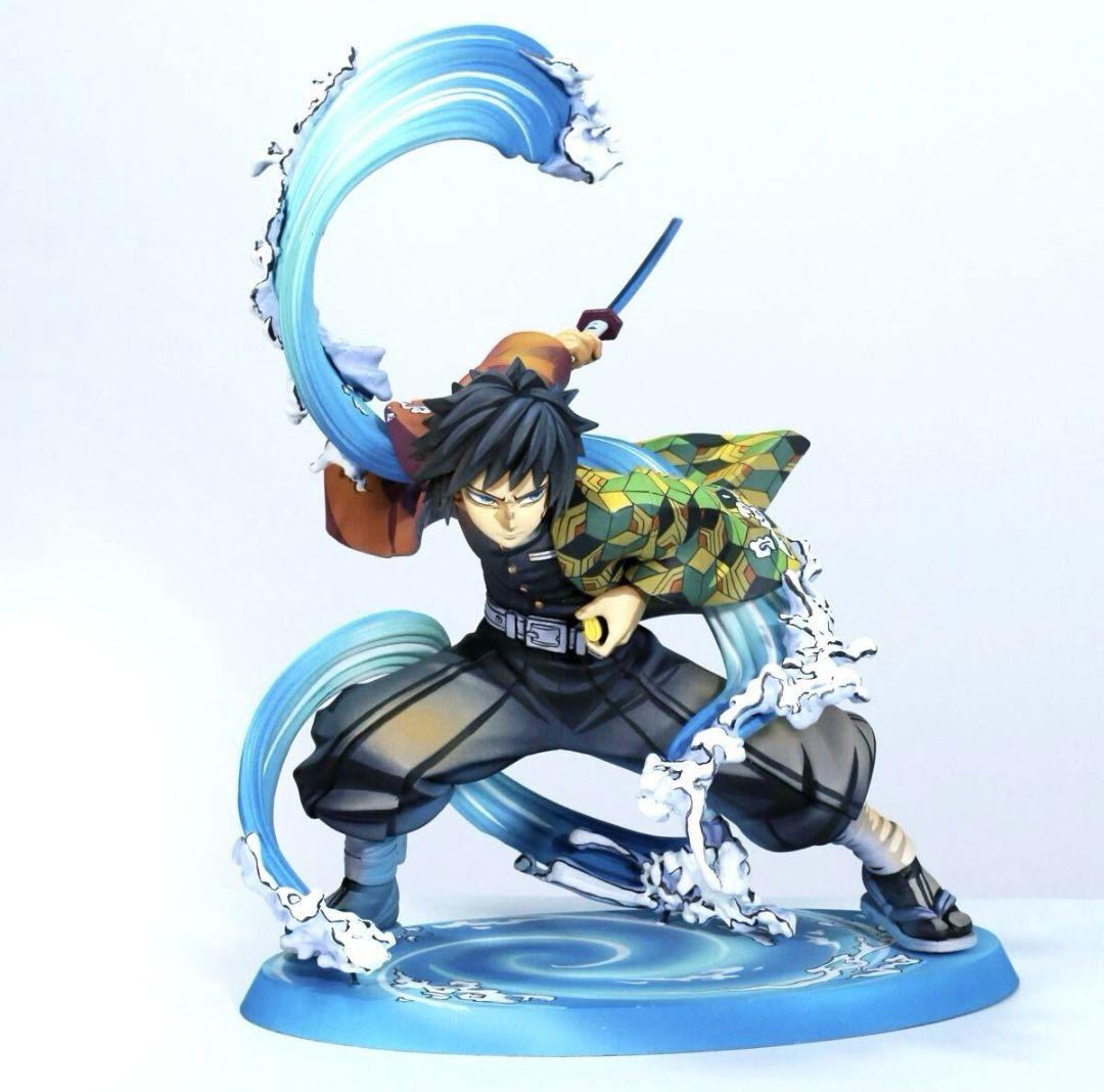 鬼滅の刃 冨岡義勇 リペイント 二次元彩色 2D フィギュア 二次元 リペイント