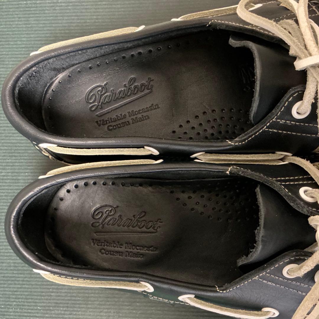 美品 パラブーツ デッキシューズ バース 7インチ