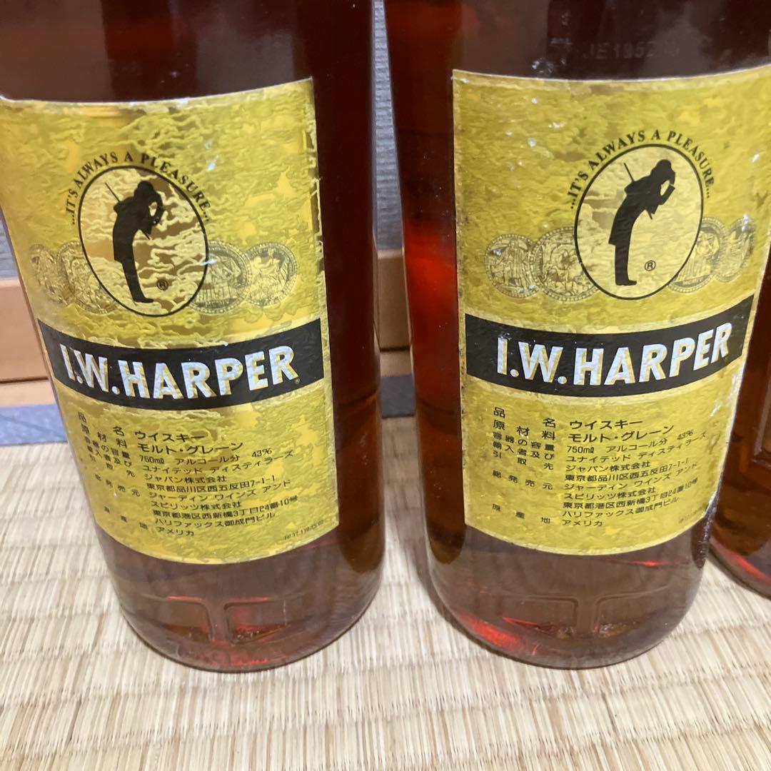 I.W. HARPER ウイスキー オールドボトル5本セット