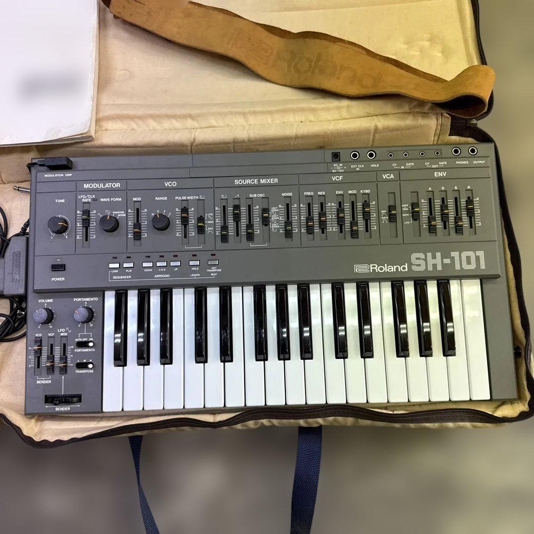 Roland SH-101 アナログシンセサイザー 本体