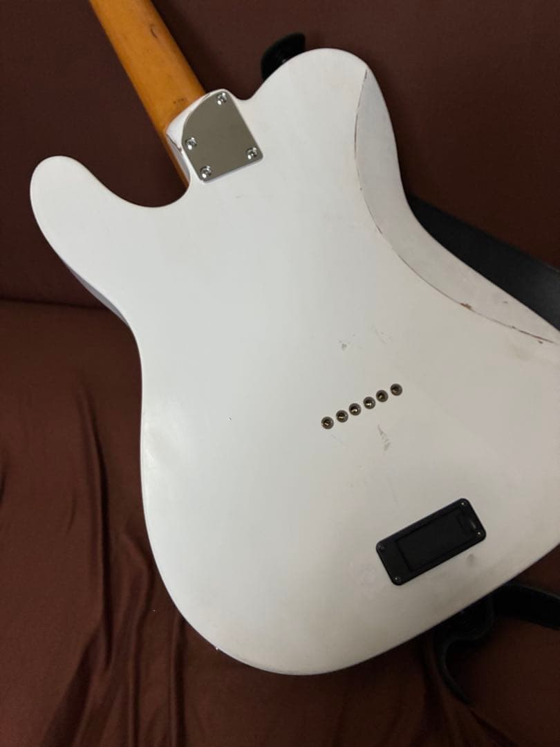 ☆fenderコンポーネントテレキャスター☆EMG・ステンレスフレット☆ASH