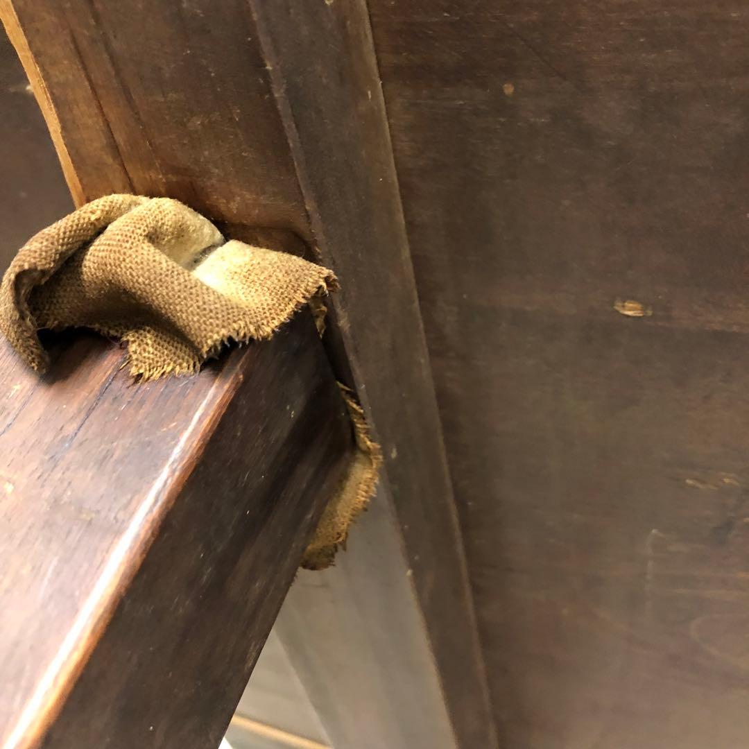 昭和レトロ　ちゃぶ台　木製　文机　座卓　ブラウン　作業台