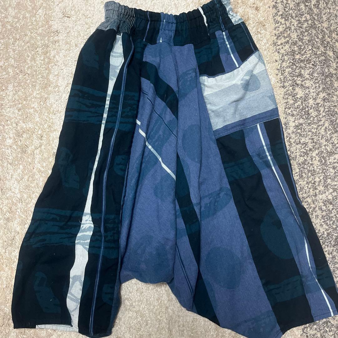 タマキニイメ ネイビー系タルンパンツ