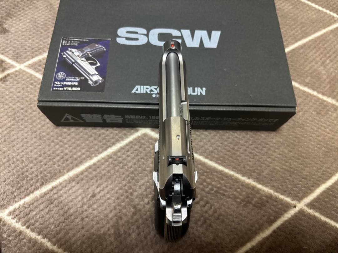 WA ベレッタM84FSチーター シルバーモデル