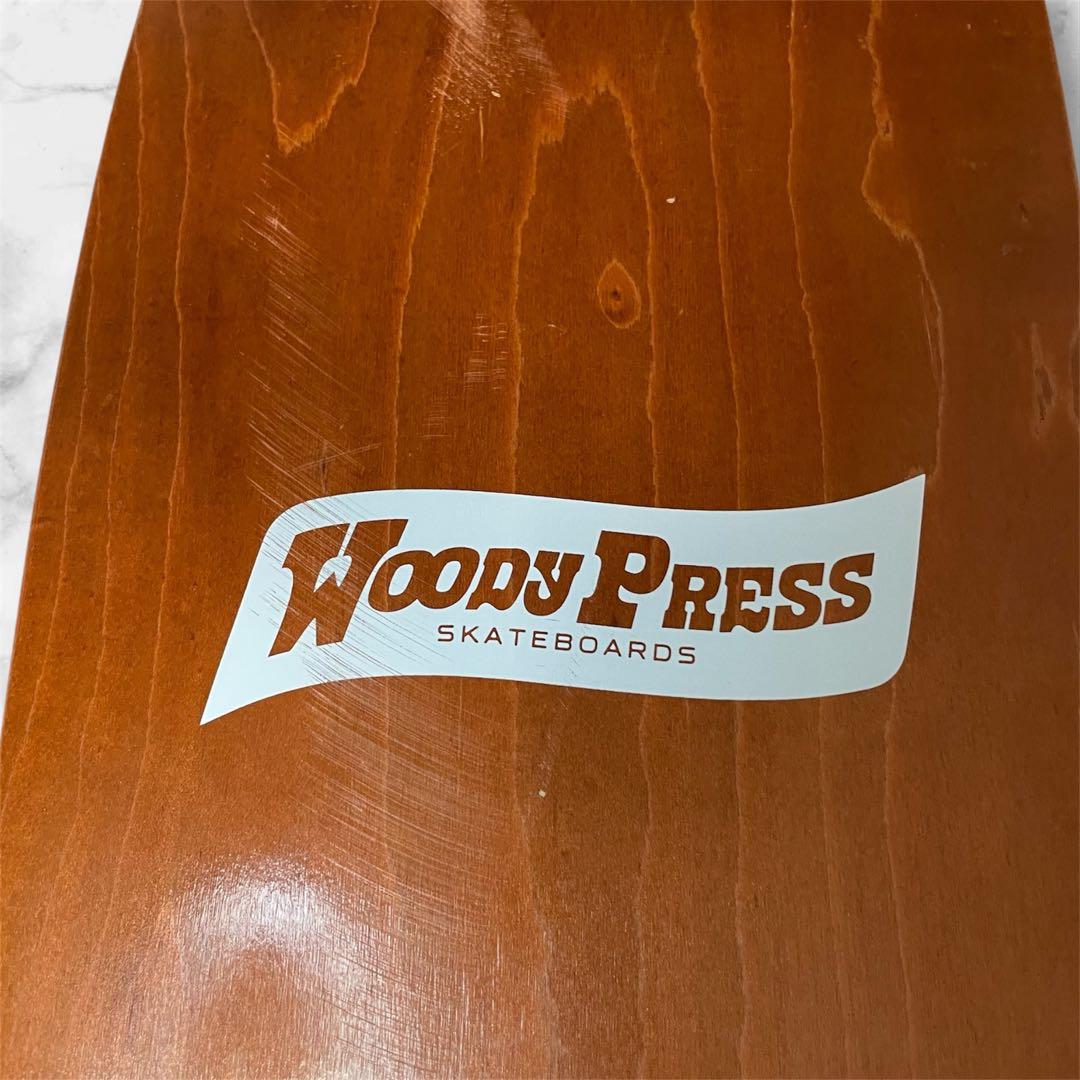 WP Carving ウッディープレス スケボー ブラウン 30inch