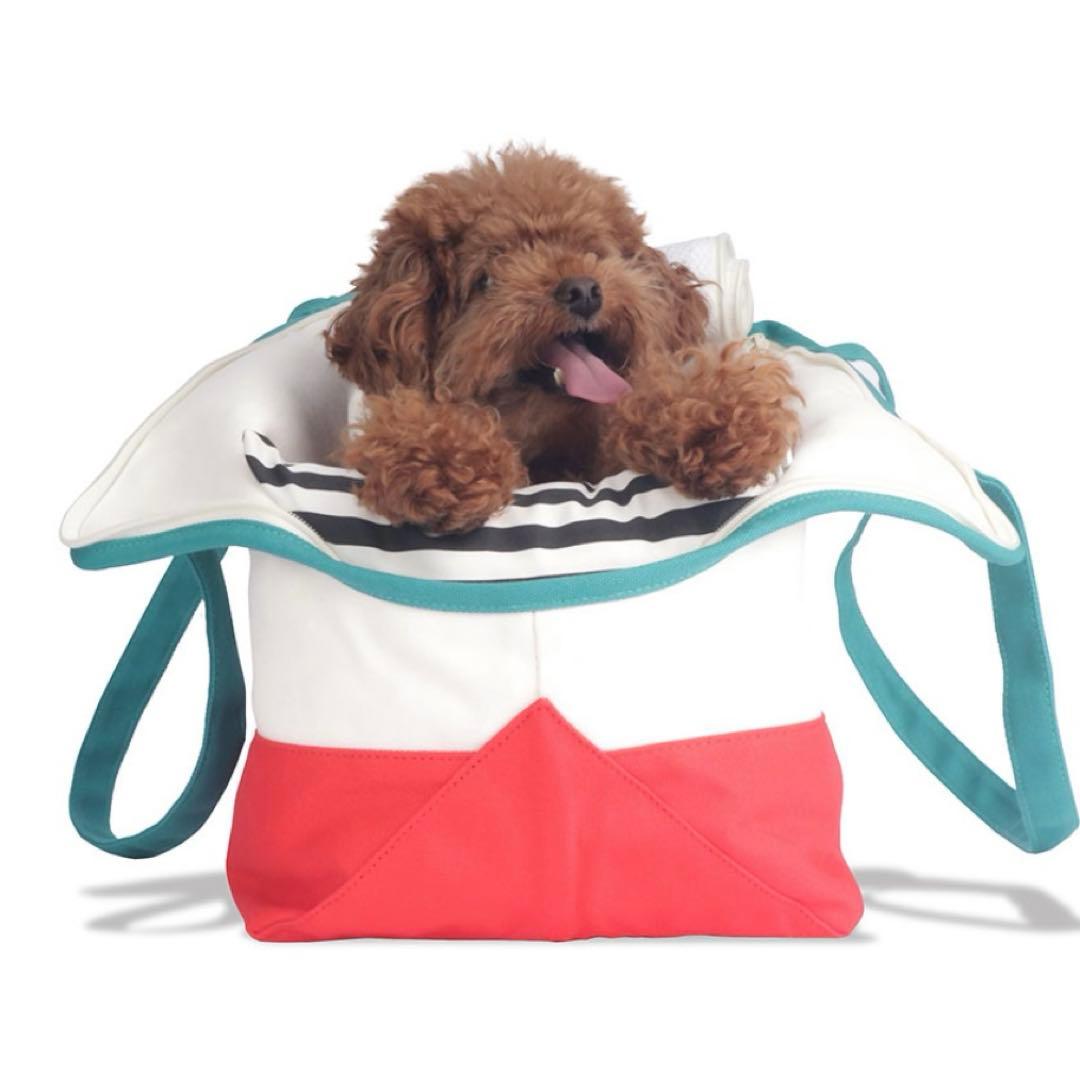 【新品】monchouchou Studio Bag ホワイト　犬用バッグ　韓国