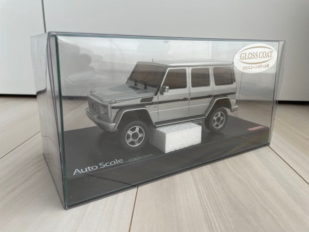 京商　メルセデスベンツ　G55L AMG シルバー　オートスケールコレクション