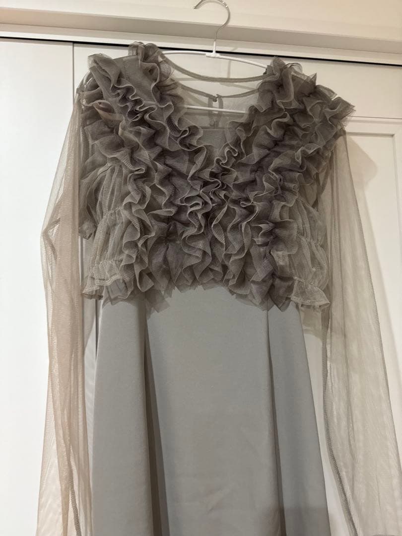 フリルドレス ボレロ ブラウス セット パーティードレス オケージョンドレス