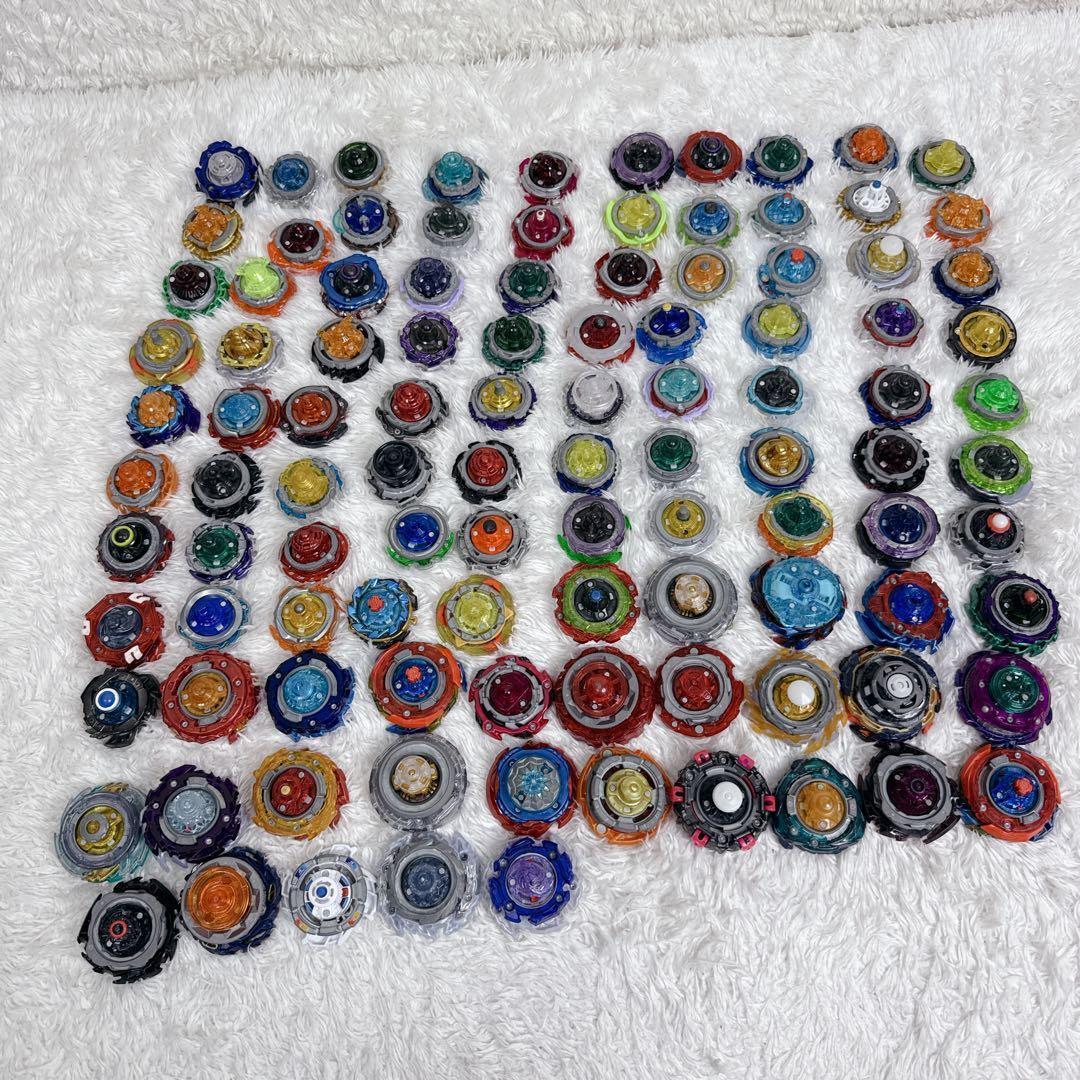 ベイブレードバースト 計129点 引退品 まとめ DB DU 付属パーツ有